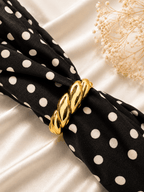 Gold Bangle Trio Combo Set - violinas